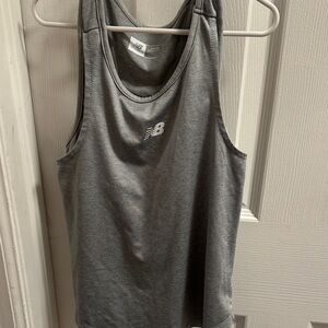 New Balance Gray Women's Racerback Athletic Tank